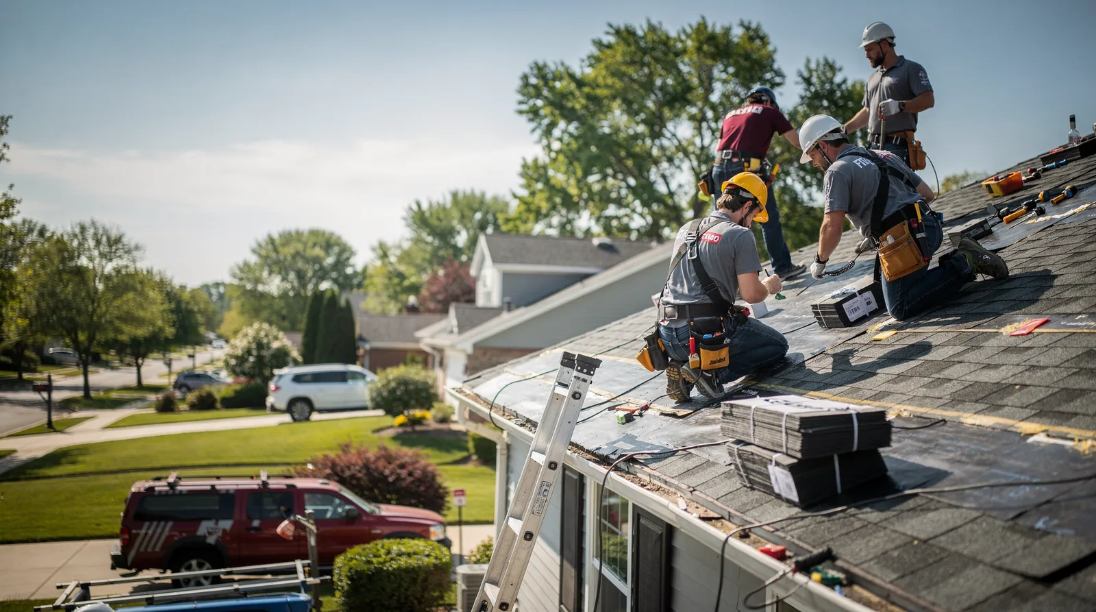 Roof Repair in Milford, IL around you